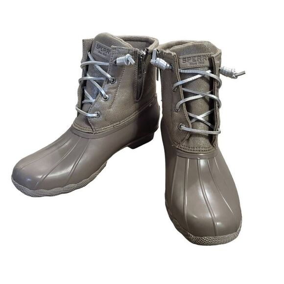 SPERRY Women's Saltwater Duck Booties - Picture 1 of 9